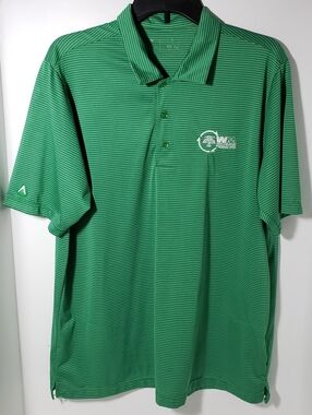 2016 Antiqua Waste Management Phoenix Open Short Sleeve Polo Men's Green Size L
